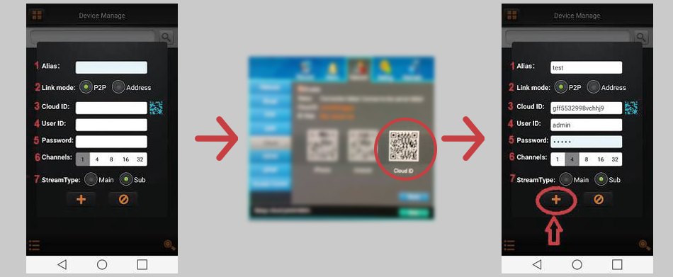 اتصال دوربین‌های مدار بسته به گوشی